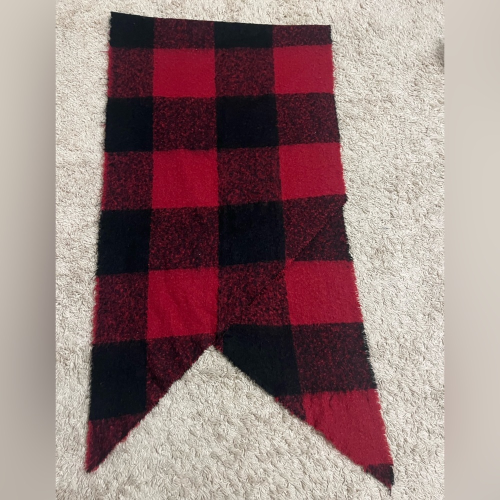 Oversized Buffalo Plaid Scarf